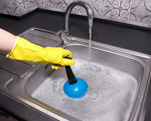 Sink drainage removal