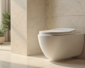 Western toilet installation
