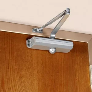 Door closer installation (wall-mounted)