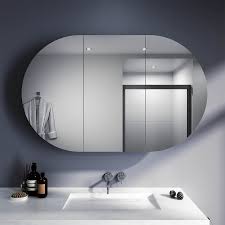Bathroom mirror installation