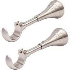 Curtain rod installation (2 brackets)