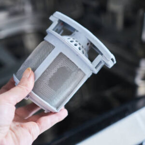 Washing machine filter installation