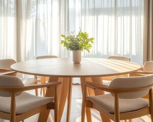 Dining table & chairs cleaning